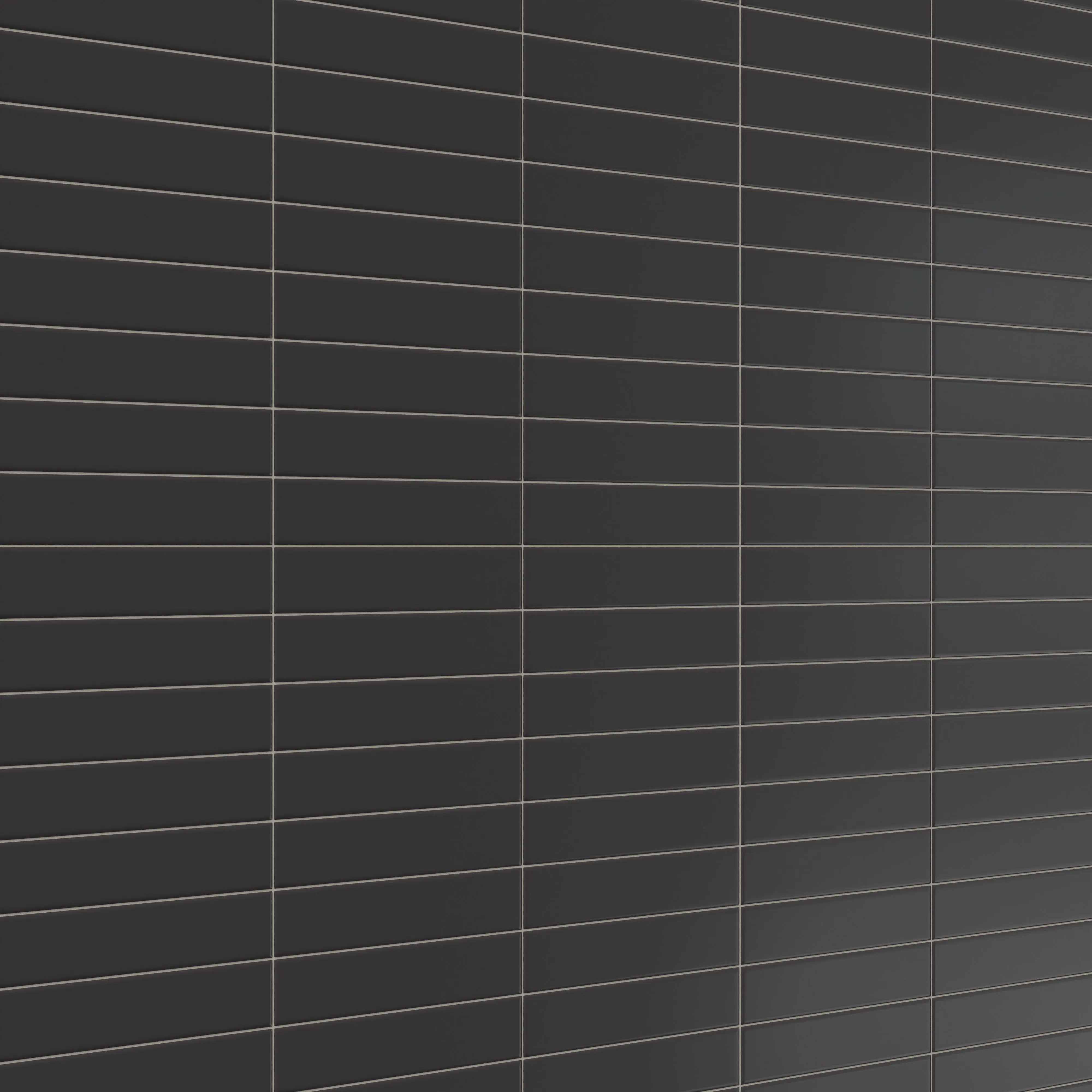 Reagan 2x10 Matte Ceramic Tile in Midnight