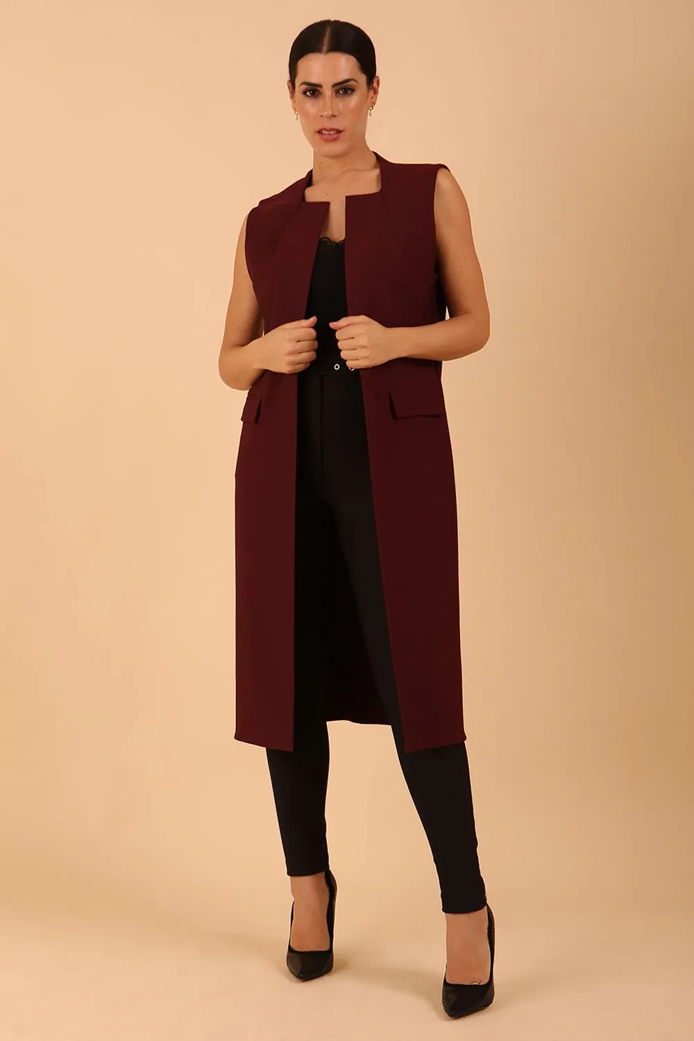 Seed Harvard Sleeveless Coat