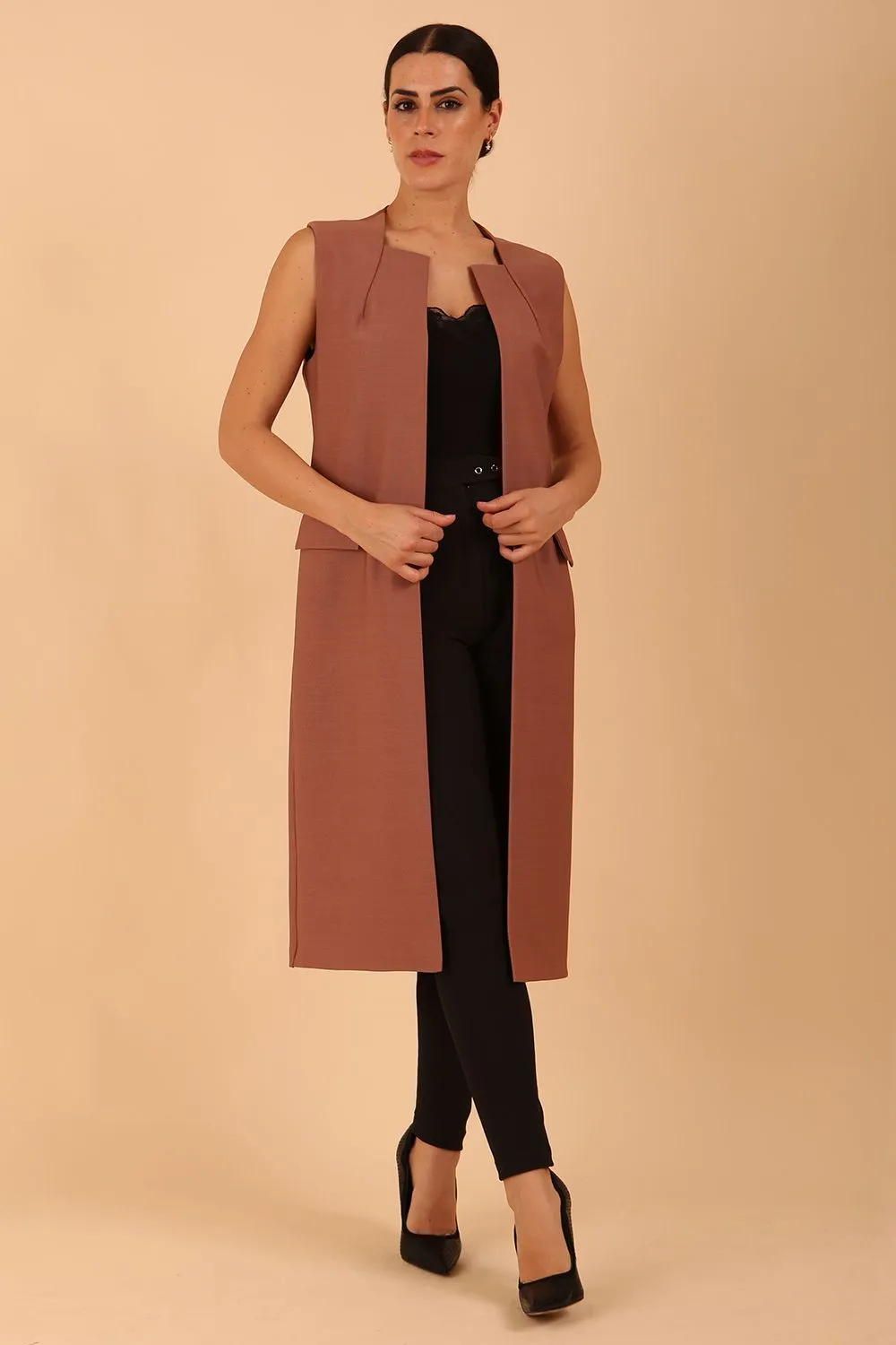 Seed Harvard Sleeveless Coat