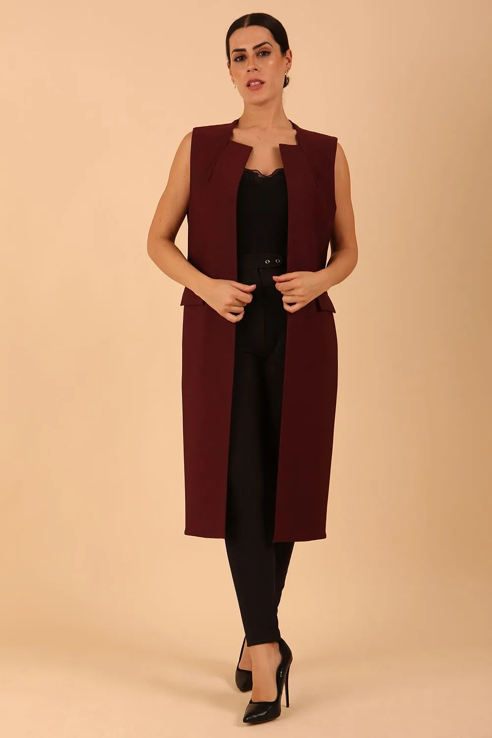 Seed Harvard Sleeveless Coat