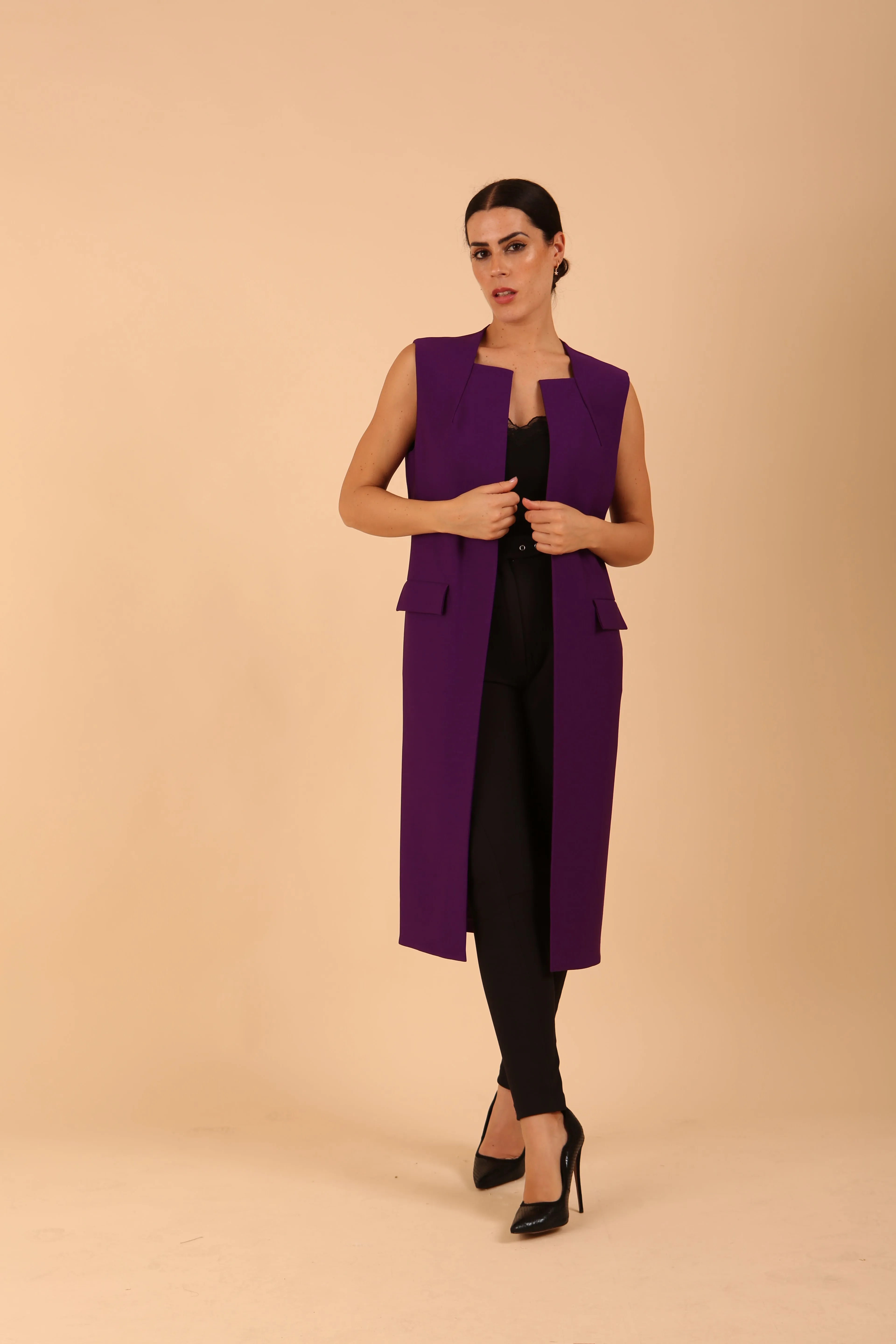 Seed Harvard Sleeveless Coat