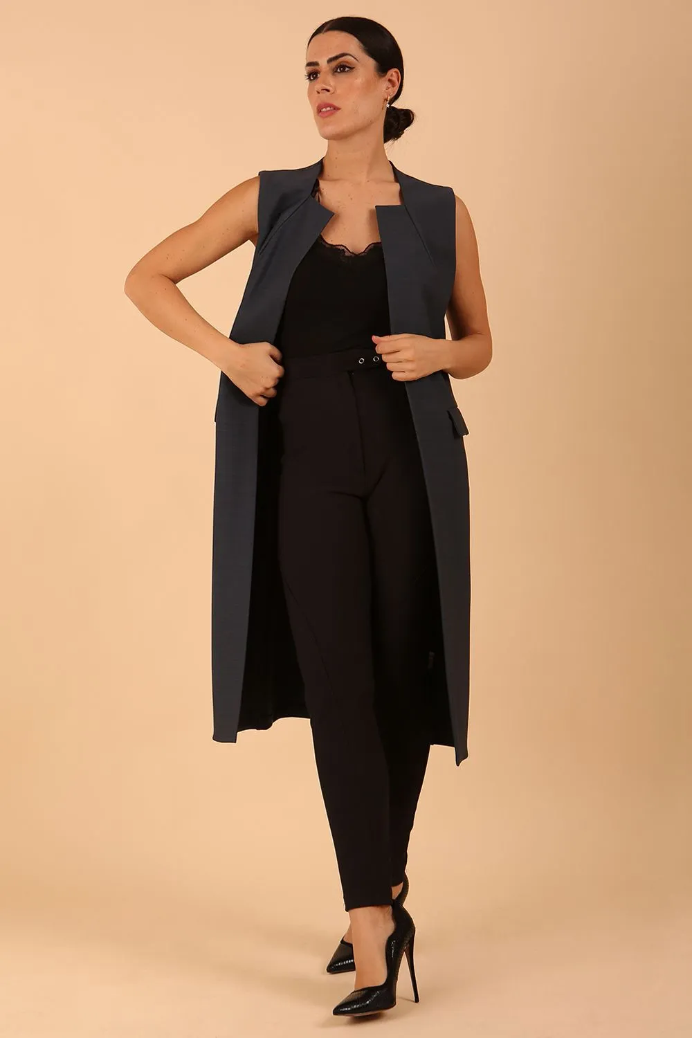 Seed Harvard Sleeveless Coat