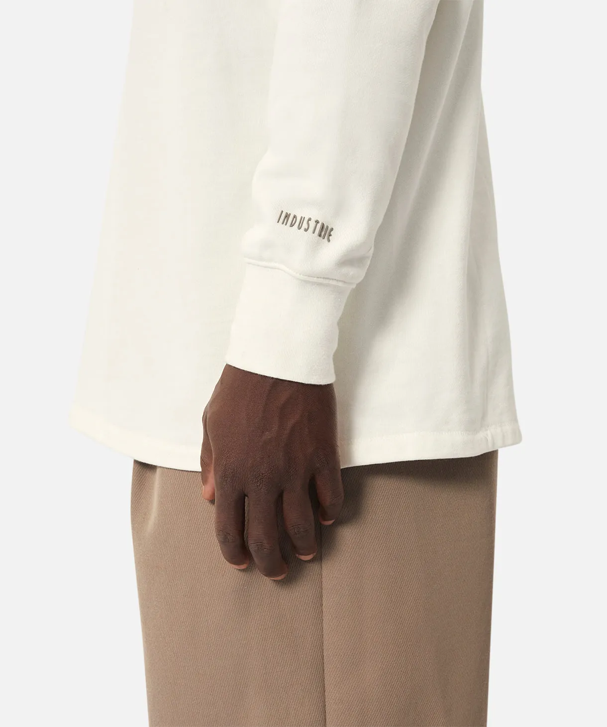 The Mcbride Ls Tee - Chalk