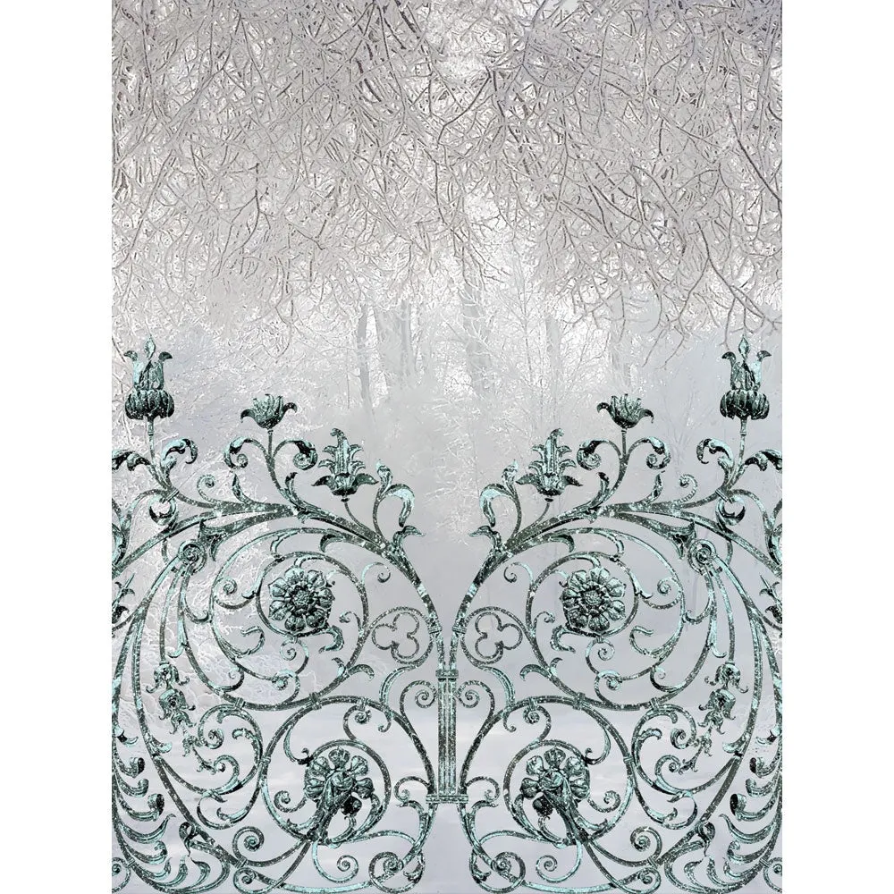 Winter Gate Printed Backdrop