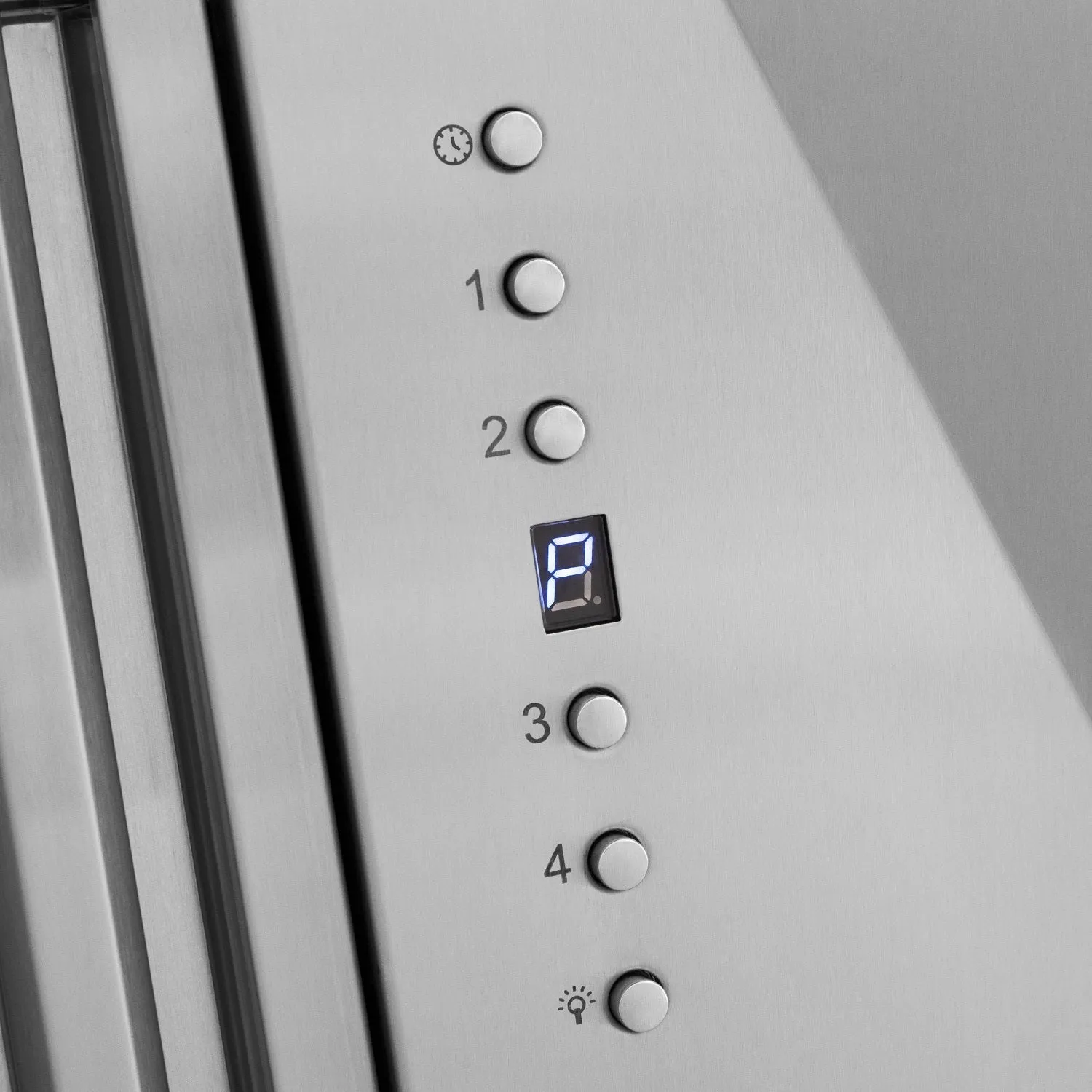 ZLINE 30" Autograph Edition DuraSnow® Stainless Steel Range Hood with White Matte Shell and Champagne Bronze Handle (8654SNZ-WM30-CB)
